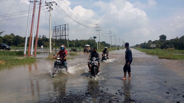 Ribuan Rumah di Langkat Terendam Banjir